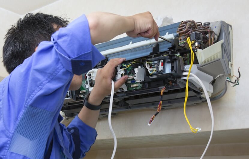 expert repair nepal technician repairing ac in kathmandu